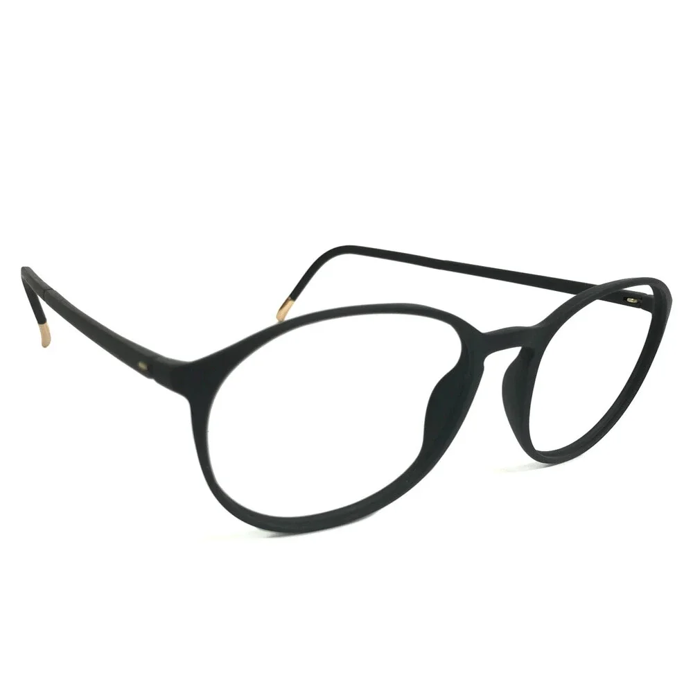 Silhouette Eyeglasses Frames SPX 2940 75 9030 Illusion Matte Black 51-18-145
